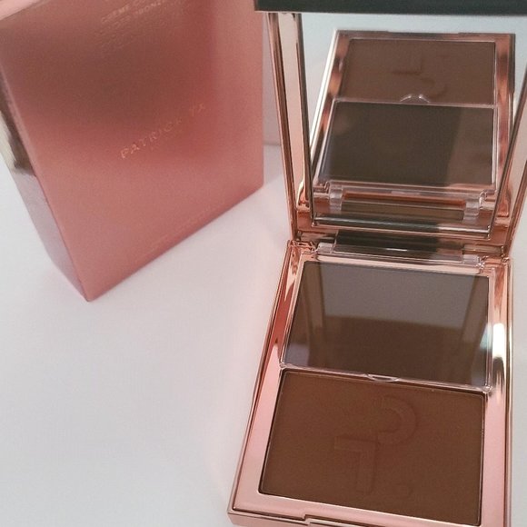 NIB ✅ Patrick TA SHE'S CHISELED (DEEP)  Contour & Powder Bronzer Duo - Picture 3 of 9